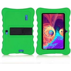Kal-Coque Pour Tablette Haehne 7 Pouces/Lamzien 7/Dragon Touch Y88x Pro/Jinyjia 7/Antemper 7/Jeja 7/Pritom 7/Yuntab Q88h Q88/G-Anica 7, Étui Housse De Protection Avec Réglable Support - Vert - Neuf