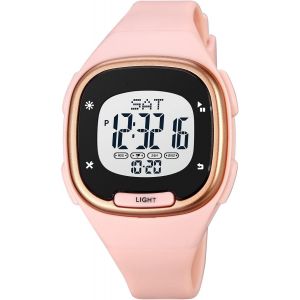 Shiba-Montre Numérique Pour Femme, Multifonction, Étanche, Tendance, Colorée, Sport Pour Femmes, Filles, Étudiantes[216] - Neuf