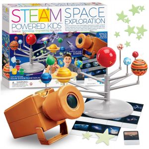 KAAQL-405537 Kit D'Exploration De Projet Spatial Alimenté Par Vapeur Pour Enfants À Partir De 5 Ans Multicolore - Neuf