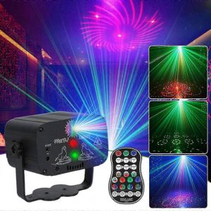 480 motifs laser projecteur lumière de scène LED RGB - DJ Disco KTV spectacle Éclairage de fête - Neuf