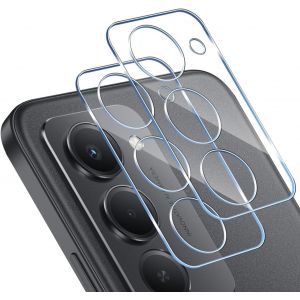 Compatible Avec Xiaomi Redmi 15 4g/5g Cam&eacute;ra Arri&egrave;re Protecteur, 2 Pi&egrave;ces Cam&eacute;ra Protecteur[Transparent], 9h Duret&eacute;, Anti-Rayure, Ultra Hd, Sans Bulles - Neuf