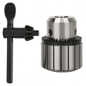 Mandrin de percage 0,6-20 mm en acier robuste de haute precision avec cle de mandrin pour outil electrique 0,6-6 mm - Neuf