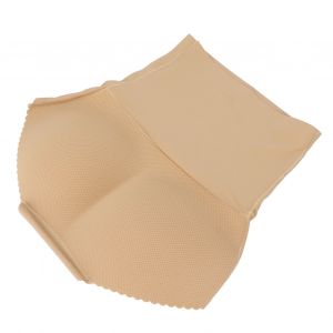 Short Gainant Taille Haute Pour Femme, Culotte Rembourree Pour Le Controle Du Ventre, Couleur Chair, Taille Xl - Neuf