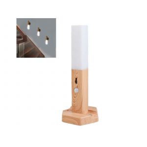 Veilleuse &Agrave; D&eacute;tecteur De Mouvement Avec Base Magn&eacute;tique, Fonctionne Sur Piles - Neuf