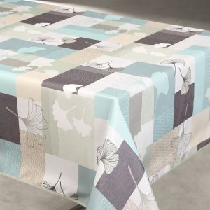 Nappe Anti Taches Motif Floral Ginko - Neuf