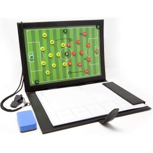 Acdsgd-Tableau Tactique Football-Dossier De Tactiques Magn&eacute;tique Pour Entra&icirc;neurs De Football Avec Poche Int&eacute;gr&eacute;e - Neuf