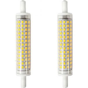 Kalanka-Ampoule R7s Led 118mm 15w Dimmable Blanc Chaud 3000k Ampoules Led R7s 15w &iquest;&iquest;Quivalent &iquest;&iquest; Lampe Halog&iquest;&iquest;Ne 150w R7s Led Douilles Extr&iquest;&iquest;Mit&iquest;&iquest; Lampe Lin&iquest;&iquest;Aire &iquest;&iquest;Clairage &iquest;&iquest; Faisceau 360&iexcl;&Atilde;lot De 2 - Neuf