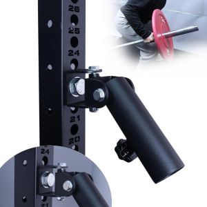 Embouts D'haltères Longs Landmine, Embouts En T Bar Avec Articulation Rotative À 360°, Support D'haltères, Core Trainer[Ela710387] - Neuf