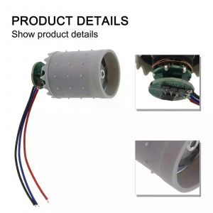 Mini Moteur Sans Balais 100w 100000rpm Ventilateur Canalisé À Turbine Métallique Cnc Haute Vitesse 12v Régulation De Vitesse En Continu 29x29 Mm Nouveau - Neuf
