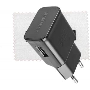 Chargeur D'Origine Pour Ep-Ta200 Pour Samsung Galaxy A16 A15 A14 A13 A53 A52S A54 A55 A42 A34 A33 A71 A72 M53 M23 M13 S8+ S9Plus S10 S10E(C&acirc;bles De Charge Non Inclus) Avec Chiffon De Nettoyage - Neuf