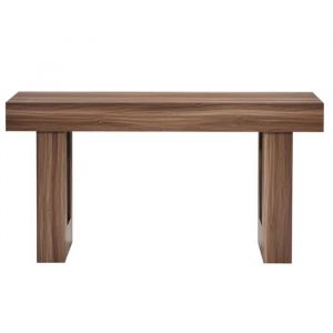 Console d&iquest;Entr&eacute;e 160 cm de Long-Duoku-Style Rustique-Table d'Appoint Rectangulaire en Bois-Etroite et Allong&eacute;e-Marron - Neuf