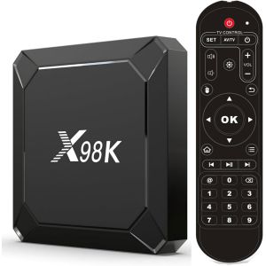 MEVRONISSHOP-Bo&icirc;tier TV Android 13.0, Android TV Box 4GB RAM 32GB ROM RK3528A CPU Quad Core Arm Cortex A53, Android Box Support 2.4/5.0GHz WiFi6 BT5.X 4K 100M Ethernet USB 3.0/2.0 TV Box Android - Neuf