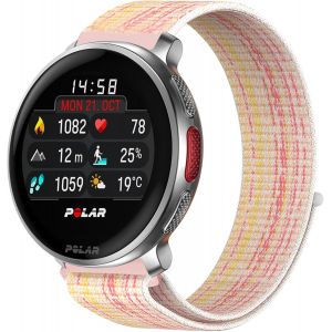 KAL-Nylon Bracelet 22Mm Pour Polar Grit X Pro/Grit X/X2 Pro, Vantage M/M2/M3 Sport Remplacement Pour Polar Vantage V2/V3 Pour Homme Femme - Neuf