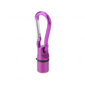 Hjlian Collier De Securite Pour Animaux De Compagnie, Pendentif Led Etanche, Lampe Torche Pour Chien Et Chat (Violet) - Neuf