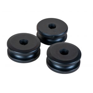 Jeu de 3 galets - plastique - pour tube diam. 25 mm Metallkraft PRM10-25E - Neuf