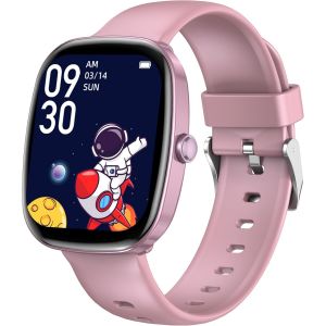 Montre Connectée Enfants, Fitness Tracker Montre pour Enfants Filles Garçons avec Podomètre, 100 Modes Sport, Moniteur de sommeil, Réveil, Cadeau pour Garçons, Filles et Adolescents 6+ (Gris Foncé) - Neuf