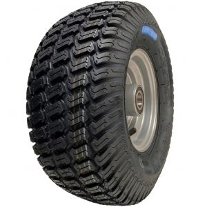 15x6.00-6 Grass Lawnmower Wheel 6ply P332 Kevlar Tyre On Steel Rim 20mm Bearings - Neuf