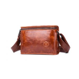 Sac &Agrave; Bandouli&egrave;re D'ext&eacute;rieur En Cuir G022, Petit Sac Carr&eacute; Pour T&eacute;l&eacute;phone Portable - Neuf