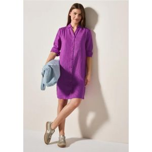 Cecil Femme Robe Chemisier En Lin In Pink, Gr: Xxl - Neuf