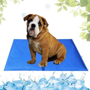 Tapis Rafraîchissant Pour Chien Avec Gel Non Toxique, Auto-Refroidissant Résistant Aux Rayures, Lavable, Coussin Rafraîchissant Pour Animaux De Compagnie, Tapis Froid Durable Pour Chien - Neuf