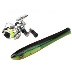 Ensemble Canne A Peche Pliante Et Moulinet, Equipement De Poche Compact, Peche En Riviere, Equipement De Peche De Voyage - Neuf