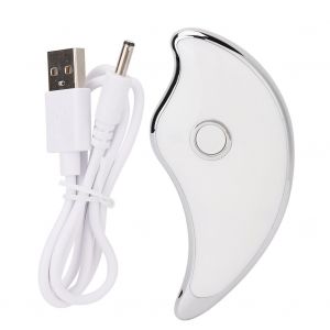 Masseur Facial Electrique A Micro-Courant Et Vibrations, Appareil De Massage Ionique, Planche A Gratter, Outil De Soins De La Peau - Neuf