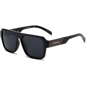 Lunettes de Soleil Polarisées pour Homme Femme Classique Lunettes de Conduite Anti-UV Lunettes de Soleil Design Rétro SP6084 - Neuf