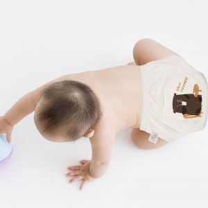 Couche En Coton Impermeable, Lavable, Reutilisable Et Respirante Pour Bebe Garcon, Nourrisson Et Tout-Petit (90) - Neuf