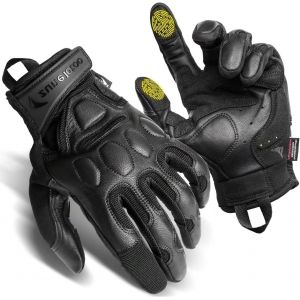 Kalanka-Gants Moto Cuir, Gants Airsoft Tactique Avec Écran Tactile Pour Homme Femme, Gant Militaire Tactique Avec Eva Et Xrd Résistants À L'abrasion Pour Airsoft Paintball Cyclisme Motocross - Neuf