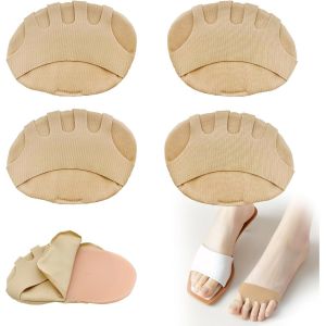 Kalanka-Coussinet Metatarsien, 4pcs Coussinets Métatarsiens Coussinets Manchon Avec Coussinets En Silicone Coussinet Chaussure Coussinet Pied Orthese Pied Pour Les Pieds (Eu 35.5-39) - Neuf