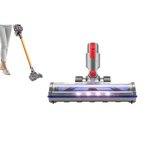 Brosse pour sols durs avec &eacute;clairage LED pour aspirateur sans fil Dyson - Neuf