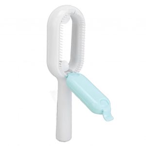 Peigne Décapant Pour Le Toilettage Des Animaux De Compagnie Et L'épilation Avec Des Lingettes Humides - Vert - Neuf