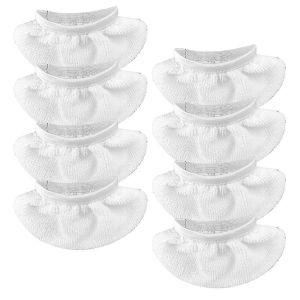 Paquet de 8 tampons de vadrouille à vapeur pour nettoyeur à vapeur portable,pour Bissell Steam Shot,Wagner,Pursteam,mcculloch, - Neuf