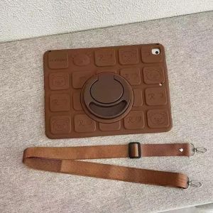 Chicslick-A16 2025 Rilakkuma Étuis De Table Pour Ipad Pro 11 Pouces Air 10.9 Pouces 22 21 20 Pour Ipad 9.7 5ème 6ème 10.2 9ème 8ème 7ème 10ème Étui Enfant,Ipad 10th Gen 10.9in,Camel[X1063] - Neuf