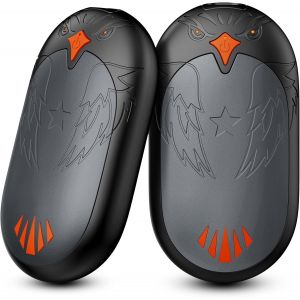 Jgd-Chauffe Main Rechargeable 2 Pack, 2 En 1 Chaufferette Main Reutilisable, Chauffage Portable Chauffe Main, 3 Niveaux De Chauffe, Reutilisable Chaufferette &Eacute;lectriques Pour Golf, Camping En Hiver - Neuf