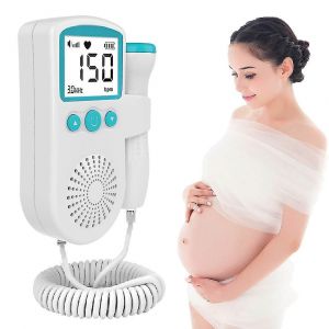 Moniteur De Fr&eacute;quence Cardiaque F?tale Doppler Pour B&eacute;b&eacute; D&eacute;tecteur &Agrave; Ultrasons Moniteur De Fr&eacute;quence Cardiaque Pr&eacute;natale - Neuf