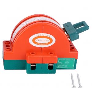 Interrupteur de deconnexion a couteau a double course Connexion de borne rouge orange Fournitures electriques - Neuf