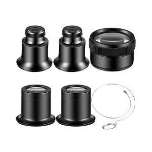 Loupe De Montre De Bijoutier 5x 10x 15x 20x 30x Loupe Monoculaire Portable Lentille De Loupe Pour - Neuf