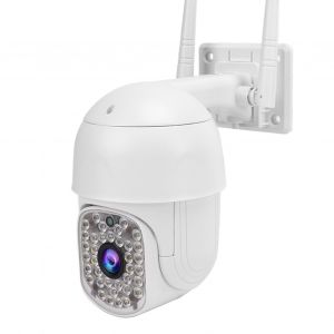 Camera IP WiFi sans fil 2 pouces 1080p HD, detection de mouvement, interphone vocal, vision nocturne, etanche, pour systeme de securite domestique, prise britannique 110-240 V - Neuf