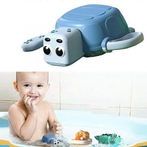 Jouets D'&eacute;t&eacute; Pour Enfants, Cha&icirc;ne D'eau, Jouets M&eacute;caniques, Jouets De Bain Pour B&eacute;b&eacute;, Style : Tortue, Tortue Idiote - Neuf