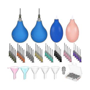 Applicateur De Précision En Céramique Pour Ensembles D'outils En Argile,Bouteille Compressible En Céramique À Glaçure En Céramique À Rail Coulissant En 4 Pièces - Neuf