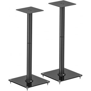 SUBZONAL-My Wall HS35L - Lot de 2 Supports de Haut-Parleur - Charge maximale : 25 kg - avec Tapis Anti-Vibration, Pied de Haut-Parleur, Pieds interchangeables, Support s&ucirc;r et Son Pur - Neuf