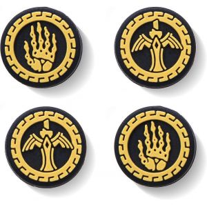 Poign&eacute;es De Pouce Switch, Capuchons De Boutons Oled Switch, Capuchons De Poign&eacute;e De Pouce Switch - Paquets De 4 (Noir) - Neuf