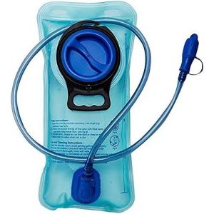 Eryi-Sac D'hydratation 2l, Poche Hydratation Sans Bpa Pour Sac À Dos, Sac À Boire Militaire Avec Tube, Réservoir D'eau Portable Pour Randonnée,Camping,Course, Vélo,Moto,Vtt En Plein Air - Neuf