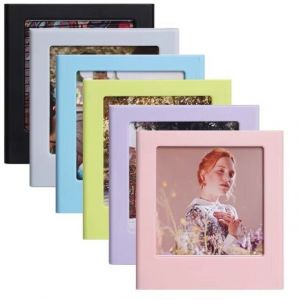 Cadres photo magnétiques adaptés pour appareil photo Fujifilm Instax Square,SQ1,SQ6,SQ10,SQ40,imprimante SQ Link - Type 6pcs Color - Neuf