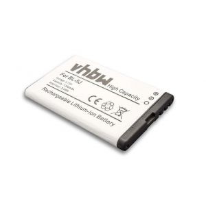 Batterie Vhbw Compatible Avec Nokia C3, N900, X6, Rock, X1-01, Glee, 5900 Xpressmusic T&eacute;l&eacute;phone Portable Smartphone (1350mah, 3.7v, Li-Ion) - Neuf