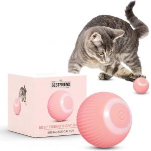 KAL-Jeux Pour Chat Interactif - Jouet Qui Bouge Seul | Balle Qui Roule Toute Seule | Intérieur | Autonome | Automatique - Neuf