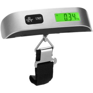 Électronique Bagages Échelle Échelle Portative de Digital de Pesage de Voyage Échelles pour les Valises et les Sacs Suspendus pèse 50KG/110lb - Neuf