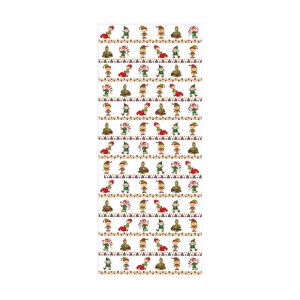 De Porte De No&euml;l Autocollants Simul&eacute; De L'arbre De No&euml;l Des Autocollants De F&ecirc;te D&eacute;coration Papier Peint Stickers Muraux(Style 14) - Neuf