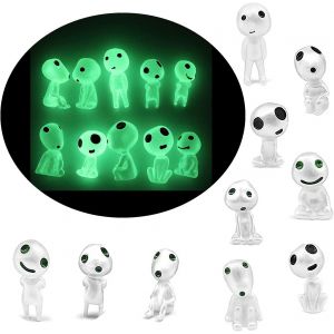 10pcs Fairy Garden Accessoires,Fairy Garden Accessoires Glow In Dark Tree Elves Garden Decor - Neuf